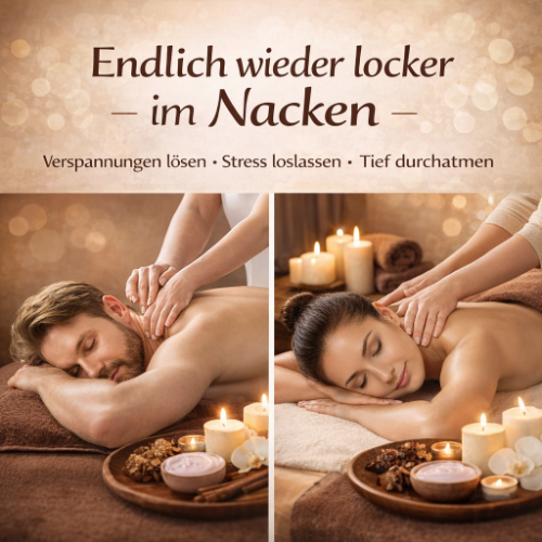 Rücken- und Nackenmassage