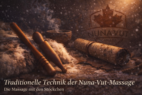 Nuna-Vut-Massage  gegen Muskelverspannungen